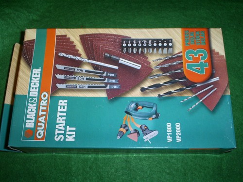 Black and decker - black, quattro