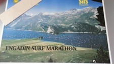 St. Moritz  Poster ENGADIN SURF MARATHON  Sils