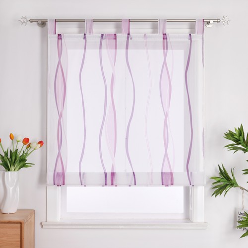 Transparent raffrollo wellen - raffrollo,