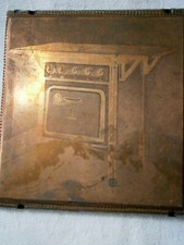 GROSSER ALTER DRUCKSTOCK (11)  KÜCHENHERD KOHLEOFEN  BEISTELLHERD  ca. 1900-1920