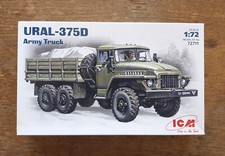 ICM 1/72: URAL-375D ARMEE LKW #72711: BRANDNEUES KIT 