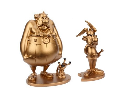 Asterix obelix idefix gold - obelix,
