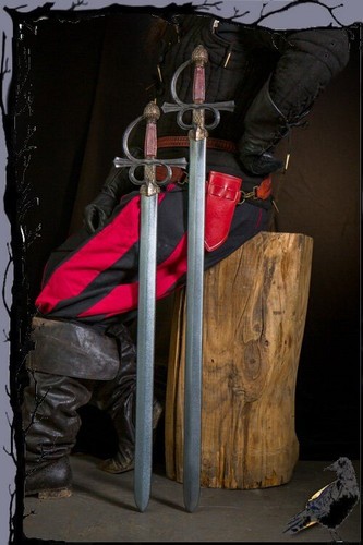 Larp waffe rillet - rillet, rapier