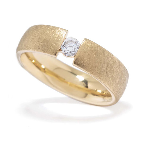 Diamant ring aus 585 - 585, gold