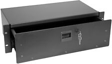 OMNITRONIC Rackschublade SN-3 Rackschublade mit Schloss 3HE