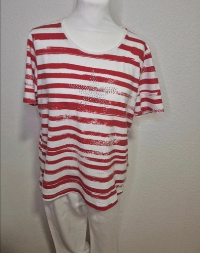 Laura sarpi damen shirt rot - shirt,