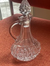 Antik 2 tlg.Kristall Flasche +