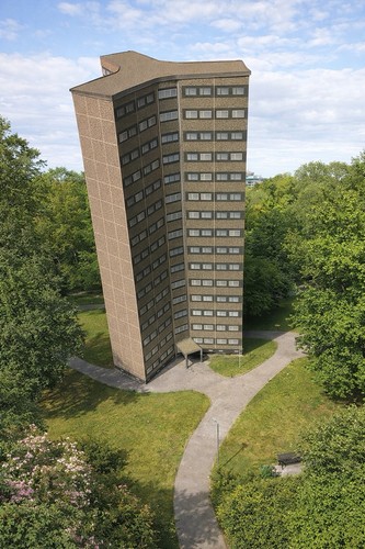 160 hochhaus 14 etagen - y-hochhaus,