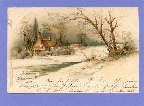 Neujahr 1899 von - dresden, nach