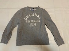 Tom Tailor Jungen Sweatshirt Pullover grau Gr S Top Preis Super Zustand