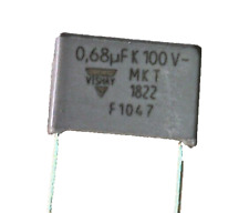 ? 10x MKT Capacitor 0,68uF 680nF 100V DC VISHAY MKT1822 Kondensator