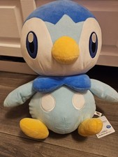 Pokemon Plinfa Piplup Plush Plüsch BANDAI NEU BIG