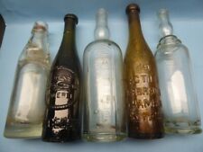 48671 - 5x alte seltene Flaschen, siehe Beschreibung