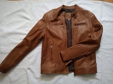 Hochwertige italienische Lederjacke neu