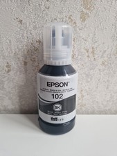 Epson 102 C13T03R140 EcoTank Druckerpatrone - Schwarz Neu Ungeöffnet. 