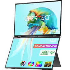 15,6 Zoll 1080P Dual Tragbarer Monitore Faltbarer Triple  Laptop Screen Extender