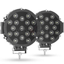 2× 140W 12V-24V LED Arbeitsscheinwerfer Scheinwerfer für JEEP Offroad Bagger SUV