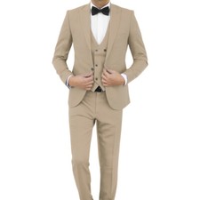 Slim Fit Herrenanzug in