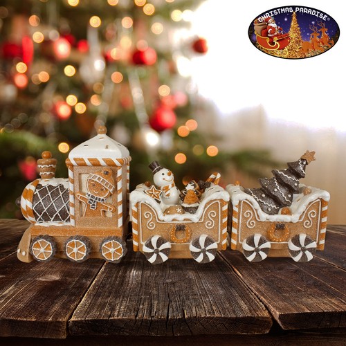 Lebkuchen zug 45cm braun - lebkuchen,