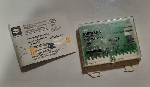 Siemens dc1154 output - siemens, dc1154-aa