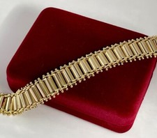 Luxus Armband Panzerkette 14mm