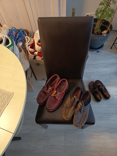 Paar clarks segelschuhe - paar, 43
