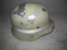 gelber alter FFW Feuerwehr-Helm für Liebhaber und Sammler ohne Innenteil