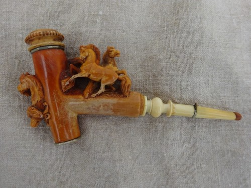 Alte meerschaumpfeife pferde - alte,
