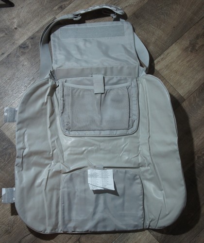 Wickeltasche weiß grau
