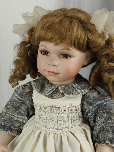 Porzellanpuppe elizabeth - porzellanpuppe,