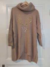 Strickpullover Damen Größe 56  Rollkragen Neu 