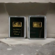 Gold Barren 1/100 Oz 50 Tala Samoa 2021 Terence Hill & Bud Spencer PP