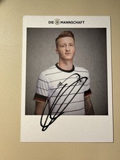 Die Nationalmannschaft DFB Autogrammkarte Marco Reus Handsigniert