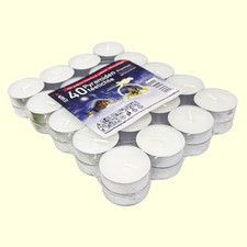 EWA PREMIUM 40 TEELICHTE | Teelichter Pyramidenteelichte für Teelichtpyramide