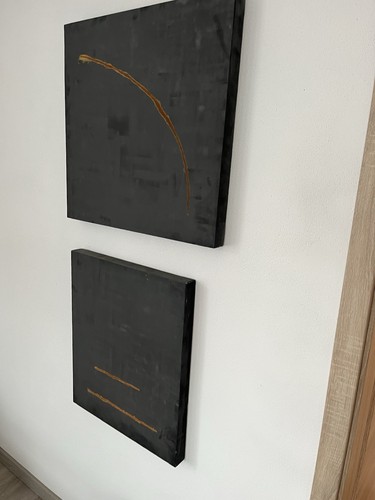 Wandbild wohnzimmer 2er set - wandbild,