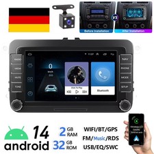 Apple CarPlay Autoradio GPS Für VW GOLF 5 6 Plus Caddy Touran Polo 6R Android 14