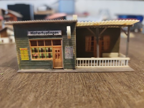 Bahnhof modell eisenbahn - bahnhof,