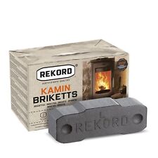 2×10 kg 20 kg Braunkohle-Briketts – Kamin, Ofen | Bündel Gluthalter Kohlen