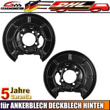 2x ANKERBLECH DECKBLECH HINTEN