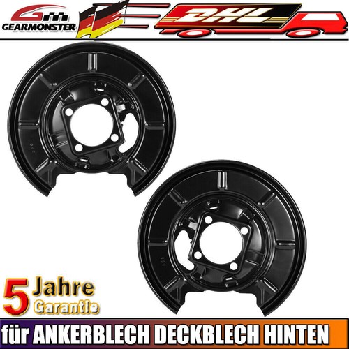 Ankerblech deckblech hinten - 2x,