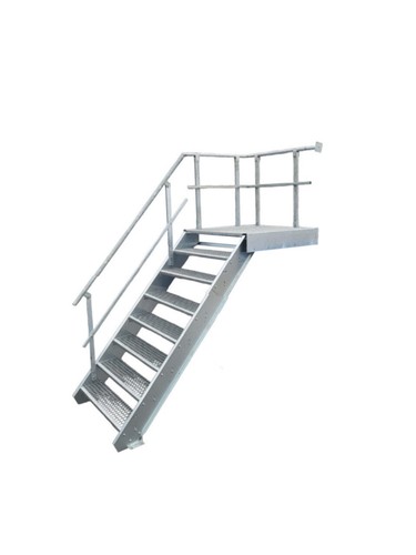 Stufen podest stahltreppe - podest,