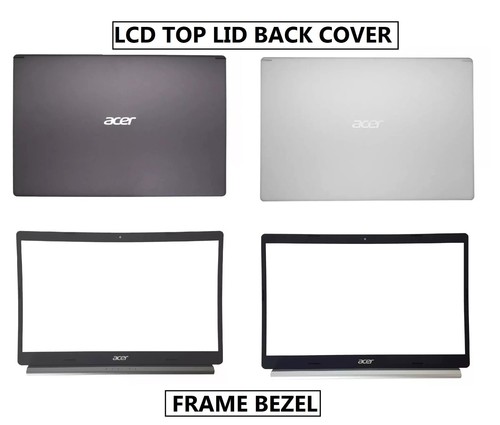 Acer aspire lcd - top, rear