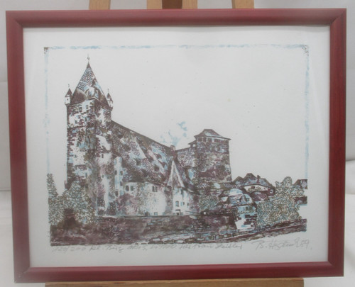 Original lithographie die - original, „die