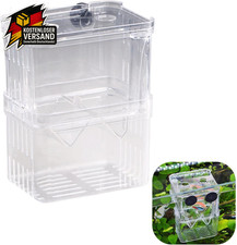 Acryl Aquarium Aufzuchtbecken Ablaichkasten Zuchtbecken für Guppy Garnelen Molly