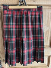 Faltenrock Tartan Kariert Gr