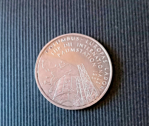 Euro silbermünze iss - euro,