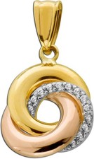 Trinity Anhänger Gold