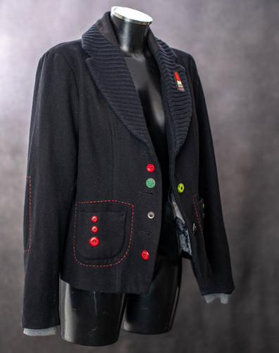 Desigual damen jacke schwarz - desigual,