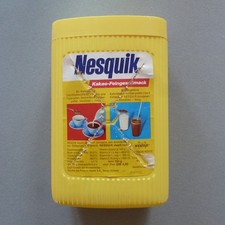 Alte Verpackung Nesquik Plastikdose von 1971