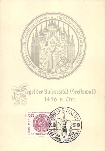 Hansestadt greifswald - ak,